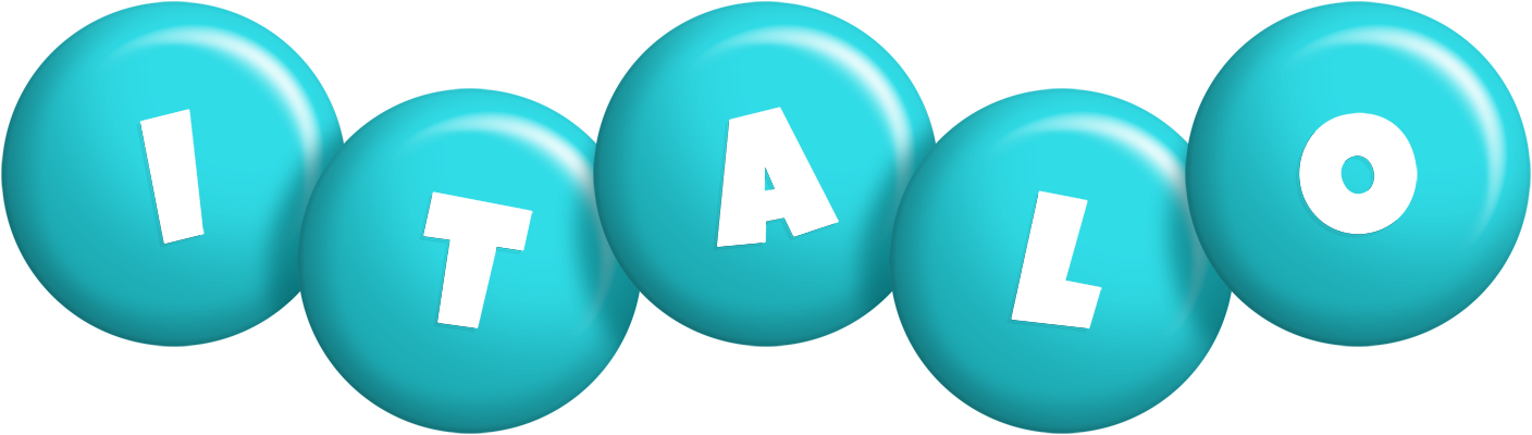 Italo candy-azur logo