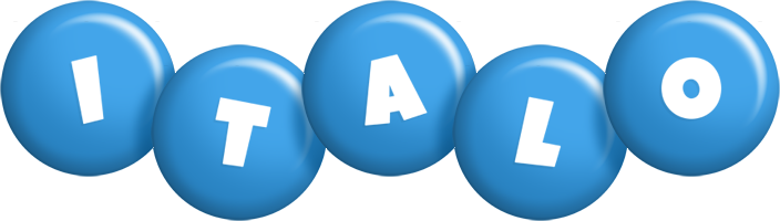 Italo candy-blue logo