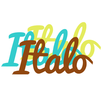 Italo cupcake logo