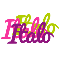 Italo flowers logo