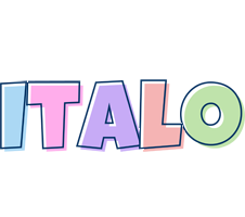 Italo pastel logo