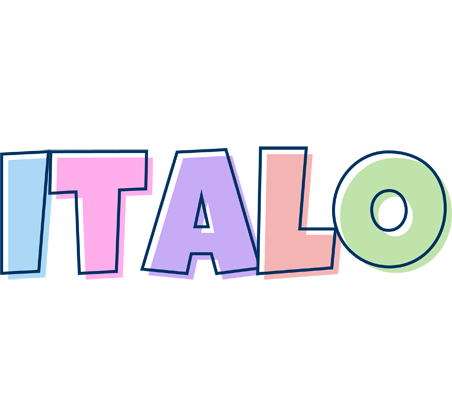 Italo pastel logo