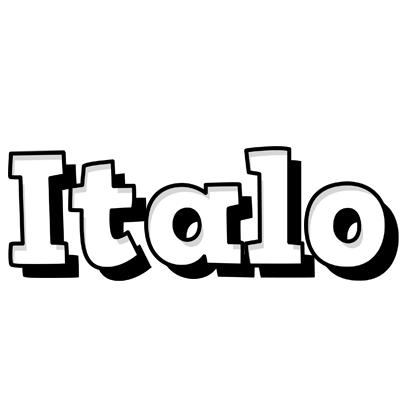 Italo snowing logo
