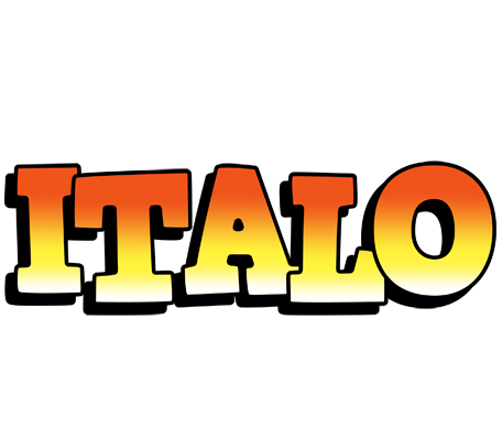 Italo sunset logo
