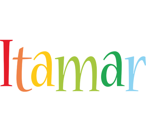 Itamar birthday logo