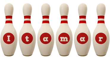 Itamar bowling-pin logo