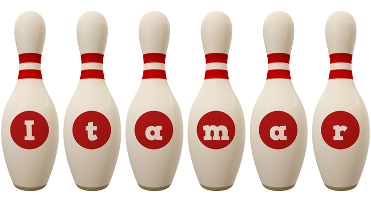 Itamar bowling-pin logo