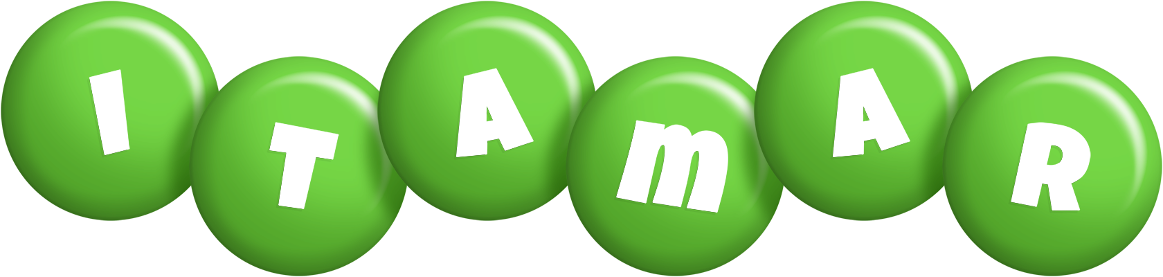 Itamar candy-green logo