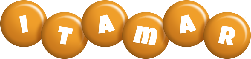 Itamar candy-orange logo