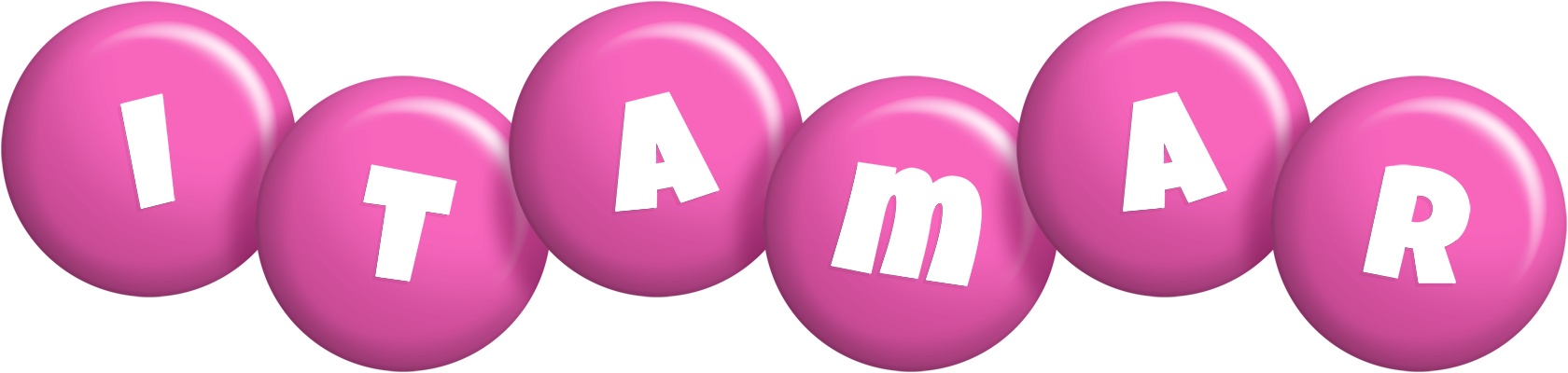 Itamar candy-pink logo
