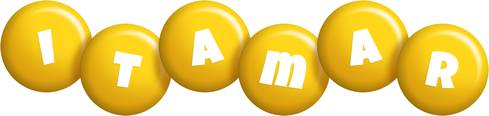 Itamar candy-yellow logo