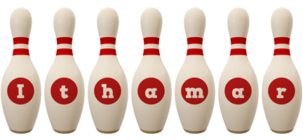 Ithamar bowling-pin logo