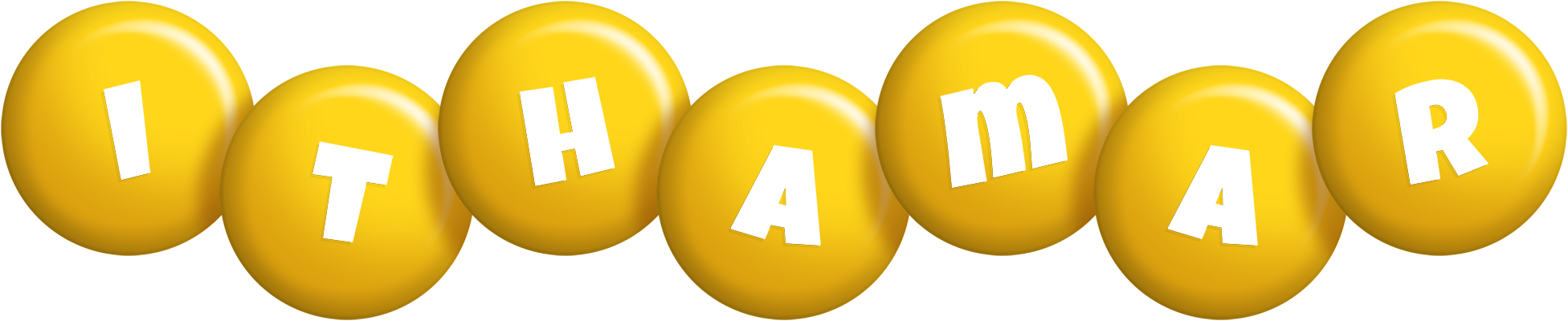 Ithamar candy-yellow logo