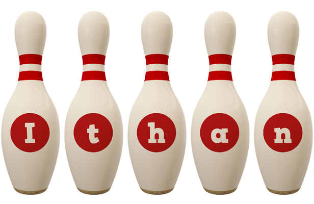Ithan bowling-pin logo