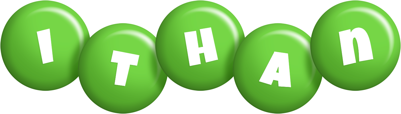 Ithan candy-green logo