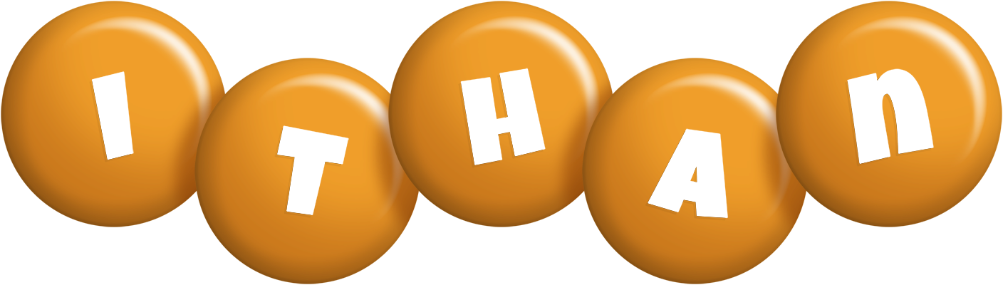 Ithan candy-orange logo