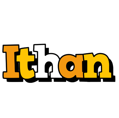 Ithan cartoon logo