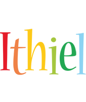 Ithiel birthday logo