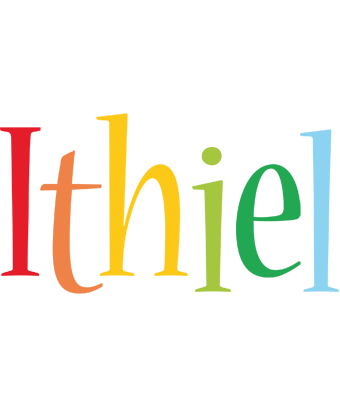 Ithiel birthday logo