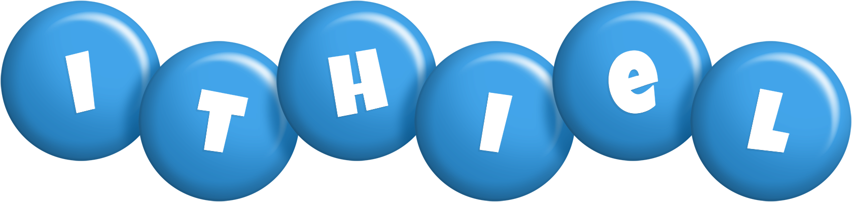 Ithiel candy-blue logo
