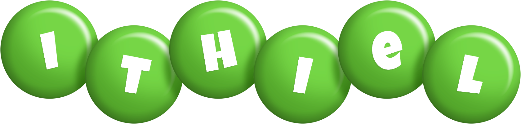 Ithiel candy-green logo