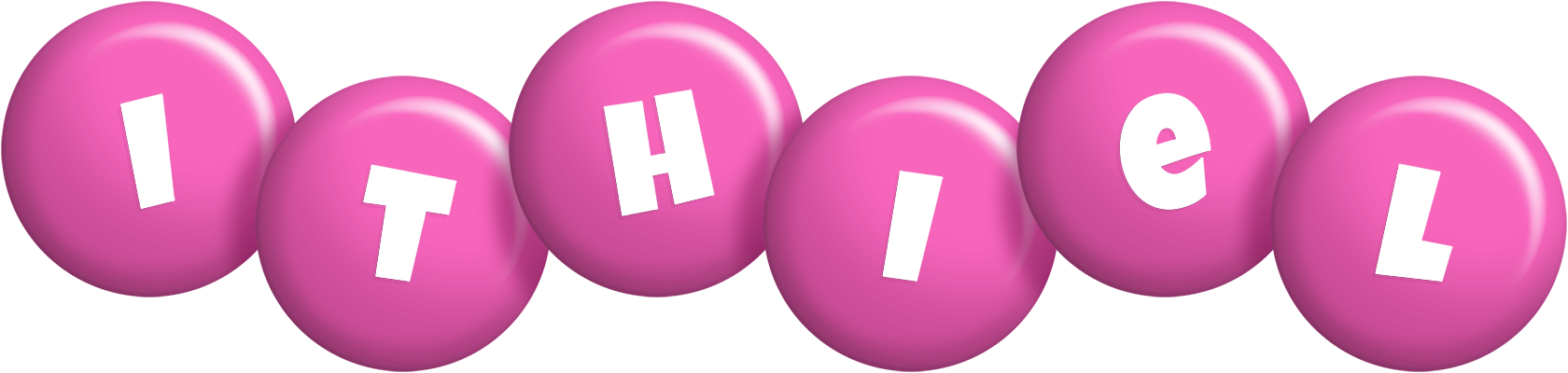 Ithiel candy-pink logo