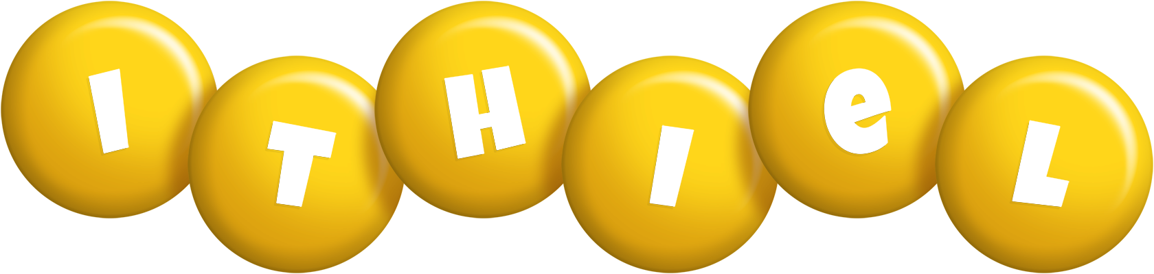 Ithiel candy-yellow logo