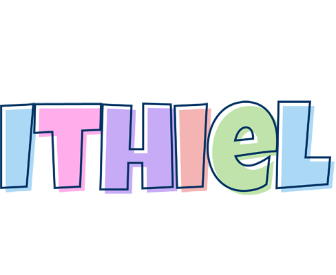 Ithiel pastel logo