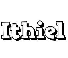 Ithiel snowing logo