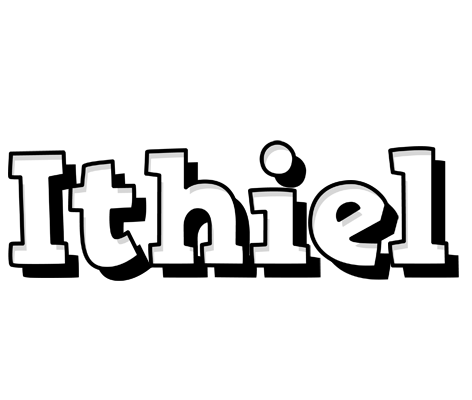 Ithiel snowing logo