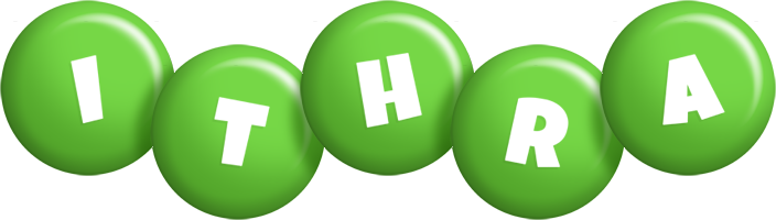 Ithra candy-green logo