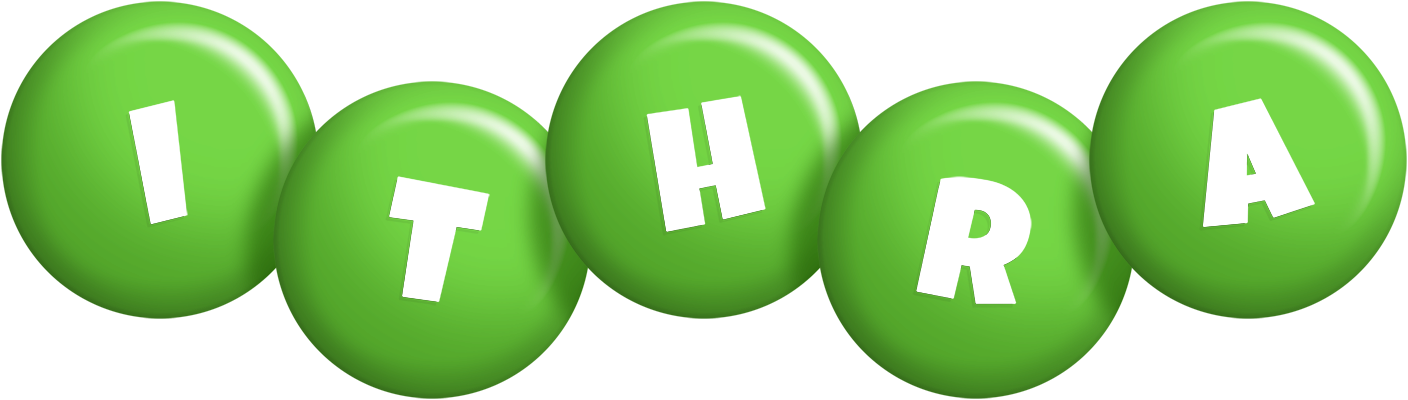 Ithra candy-green logo