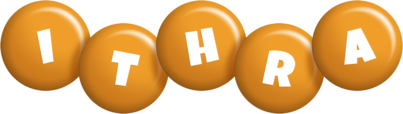 Ithra candy-orange logo