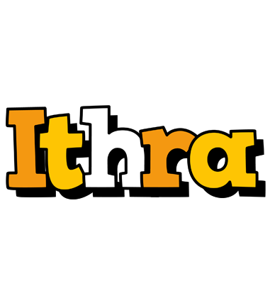 Ithra cartoon logo