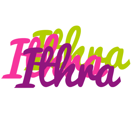 Ithra flowers logo