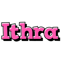 Ithra girlish logo