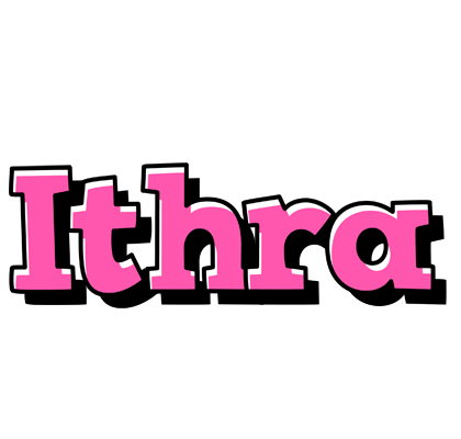 Ithra girlish logo