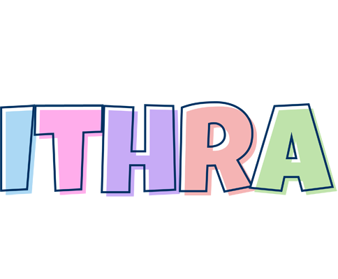 Ithra pastel logo