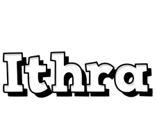 Ithra snowing logo