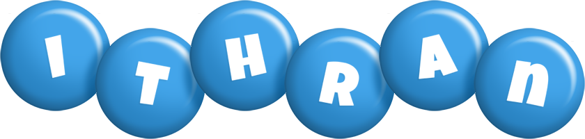 Ithran candy-blue logo