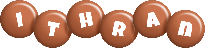 Ithran candy-brown logo