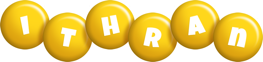 Ithran candy-yellow logo