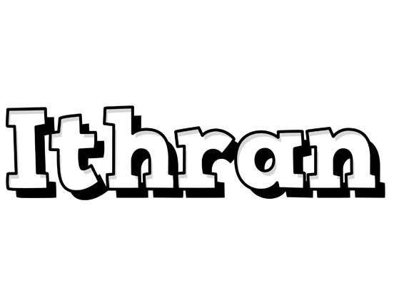 Ithran snowing logo