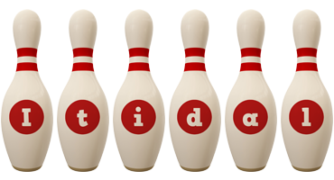 Itidal bowling-pin logo