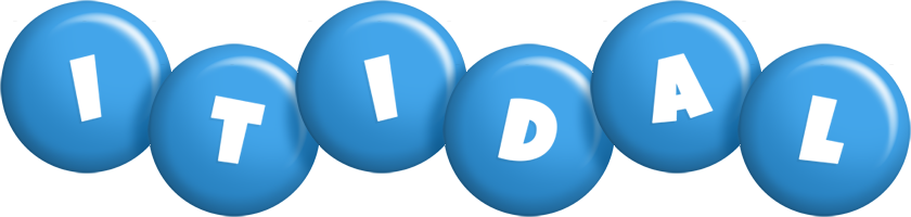 Itidal candy-blue logo