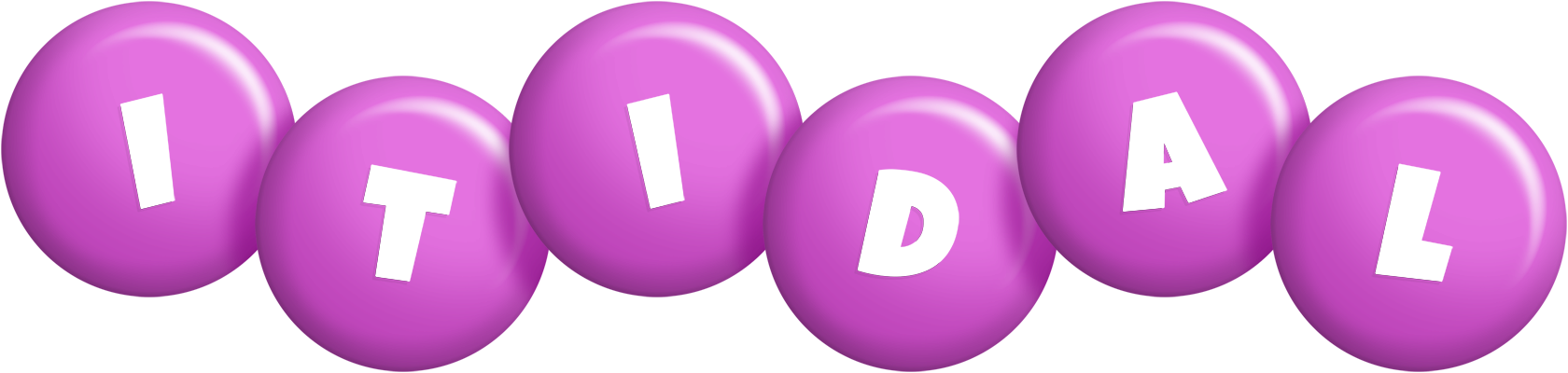 Itidal candy-purple logo