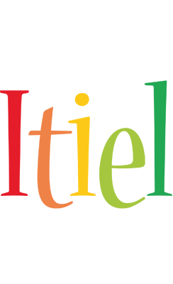 Itiel birthday logo