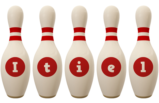 Itiel bowling-pin logo