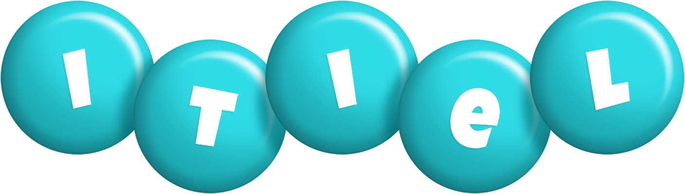 Itiel candy-azur logo