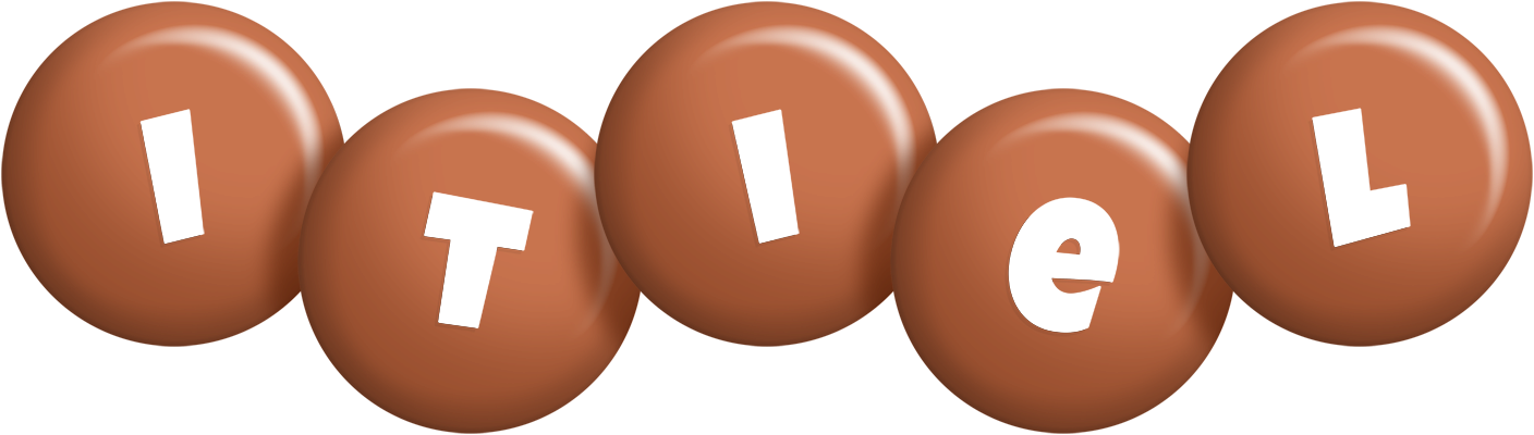 Itiel candy-brown logo